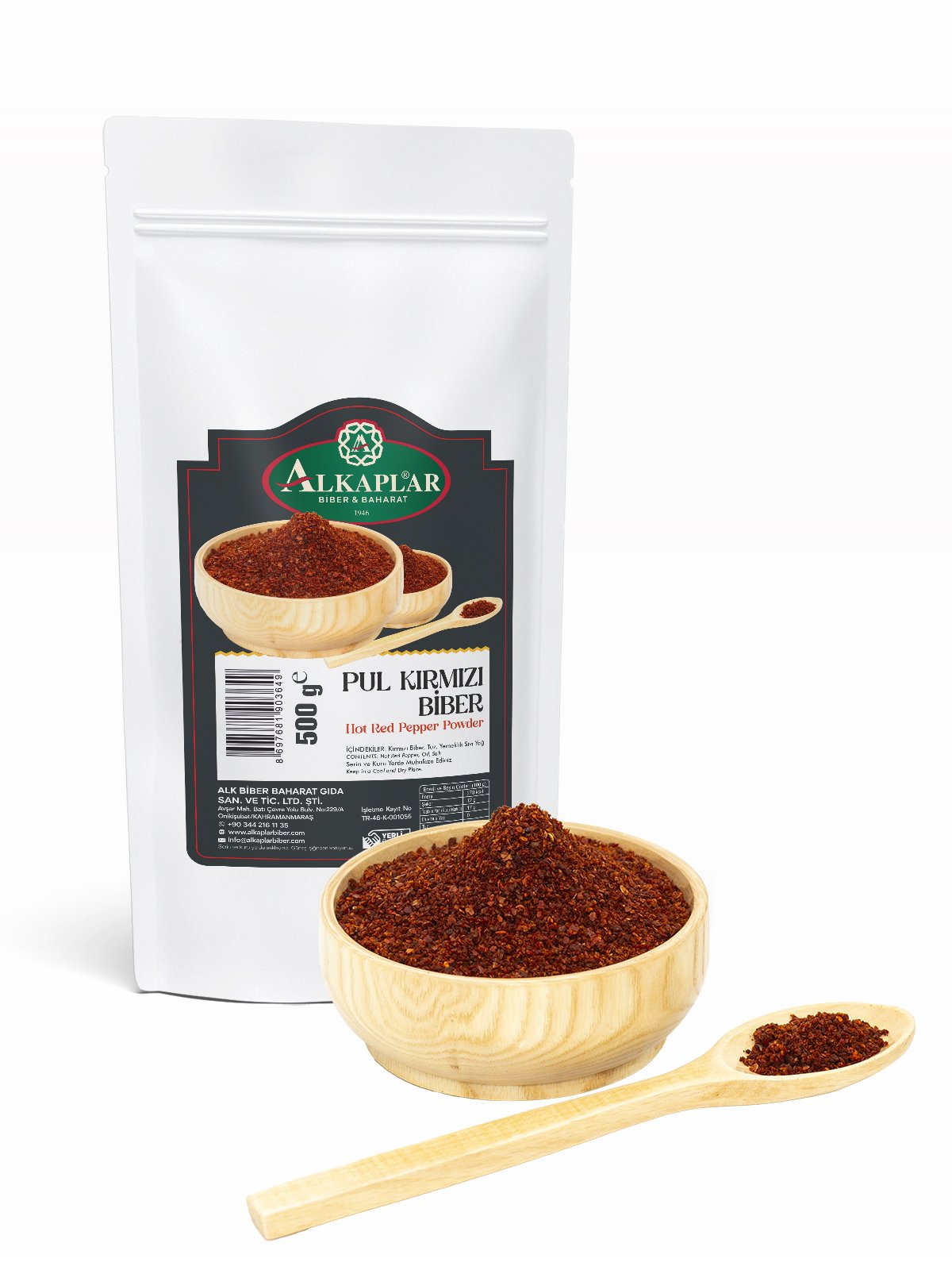 Kahramanmaraş Yöresel Çemenlik Kırmızı Pul Biber - Alkaplar Biber