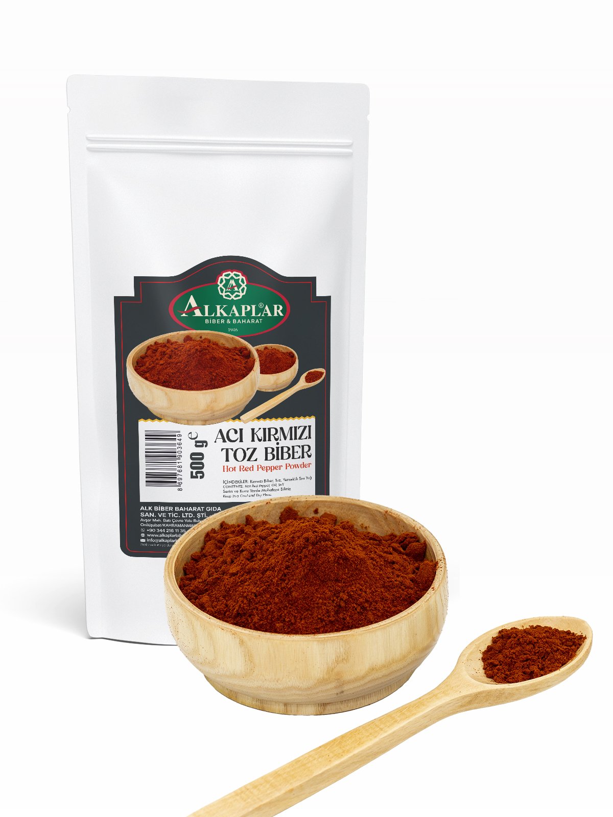 Kahramanmaraş Yöresel Acı Kırmızı Toz Biber - Alkaplar Biber