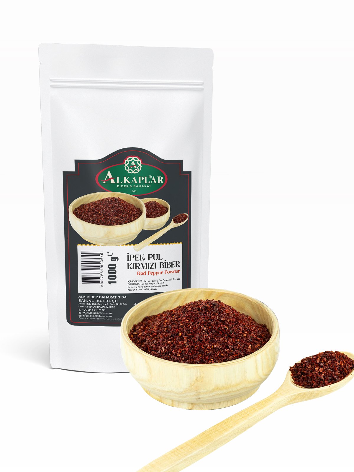 Kahramanmaraş Yöresel İpek Pul Biber - Alkaplar Biber